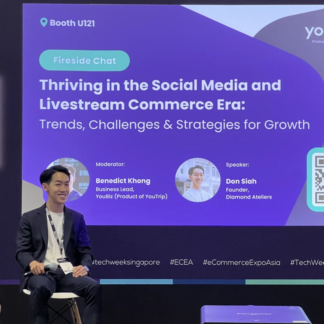 DA Founder Don Siah at Singapore Technology Week 2024