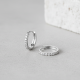 14K/18K/Pt Lab Diamond Huggies