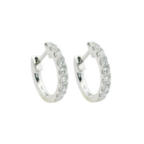 14K/18K/Pt Lab Diamond Huggies